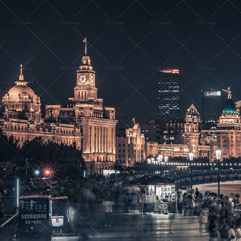 Shanghai Bund Nightscape