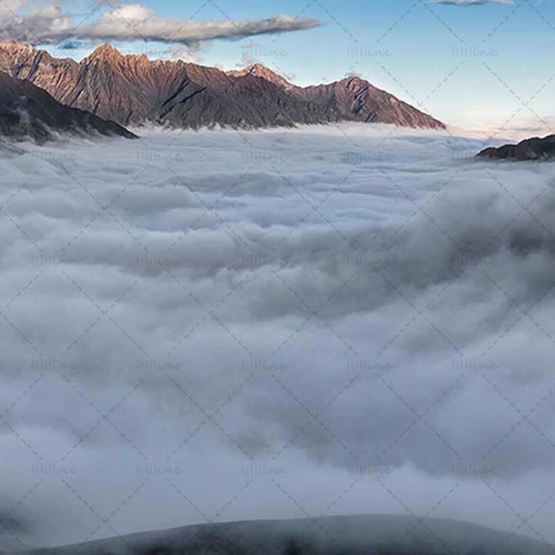 Mountain top cloud sea 7