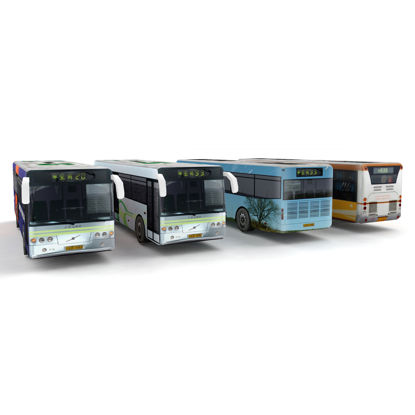 مدل اتوبوس سه بعدی