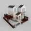 Villa 3d model