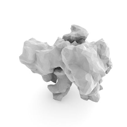 拓扑异构酶分子结构3D打印模型