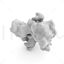 Topoisomerase molecular structure 3d print model