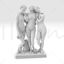 The Graces Kharites 3d print model