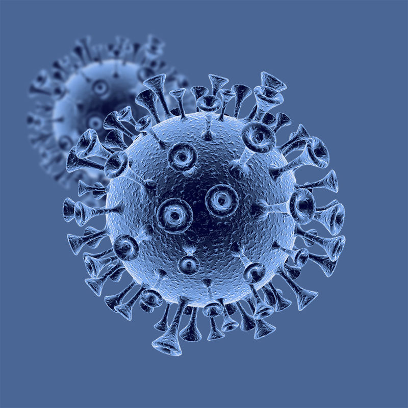 Coronavirus 3d modeli