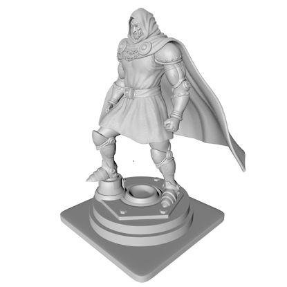 Doctor Doom modelo de impresión 3d