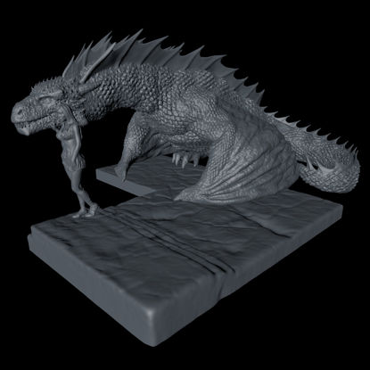 Daenarys Targaryan Dragon 3d printing model