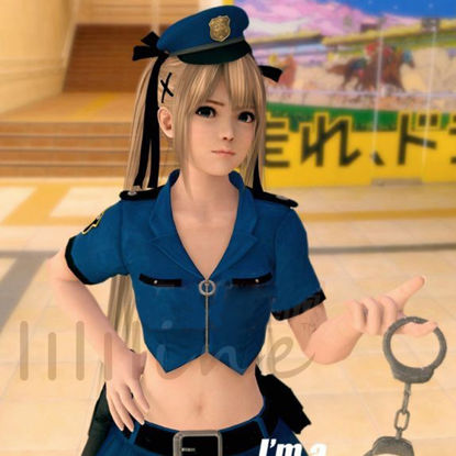 Marie Rose Policewoman 3d model 0055