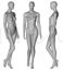 Sexy Female Mannequin 3d printing model