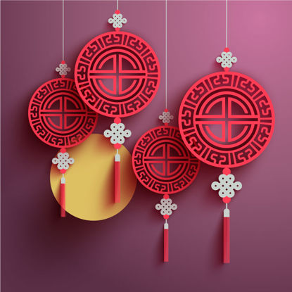 Chinese Knot Graphic AI Vector
