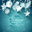 Concise Merry Christmas New Year Graphic Design AI Vector