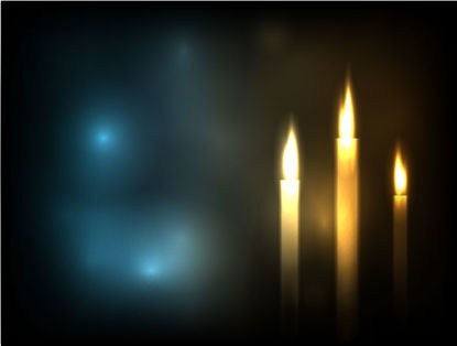 Photorealistic Candles Lights Graphics AI Vector