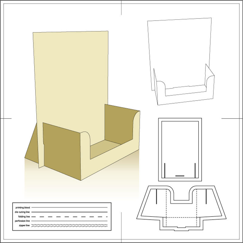 纸包装纸盒36 AI矢量