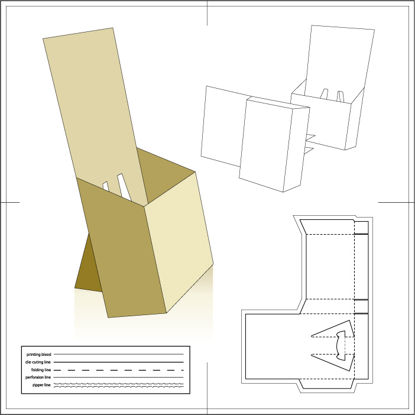 纸包装纸盒35 AI矢量