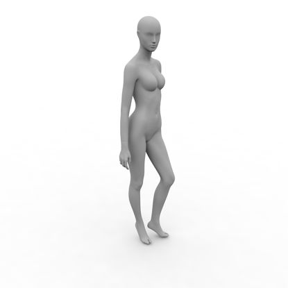 Female mannequins 3d pint model STL