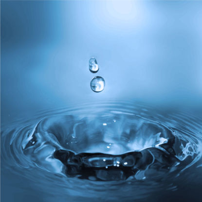 Waterdrop Водная рябь Графический фон AI Вектор