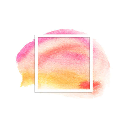 Watercolour And Frame Background AI Vector