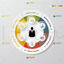 Business Information Contact Grid C AI Vector