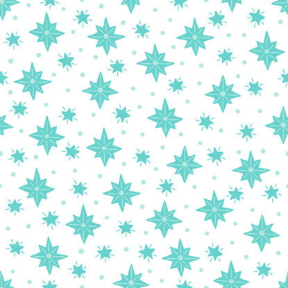 Dikişsiz desen sarmalayıcı tiffany mavi yıldız vektör