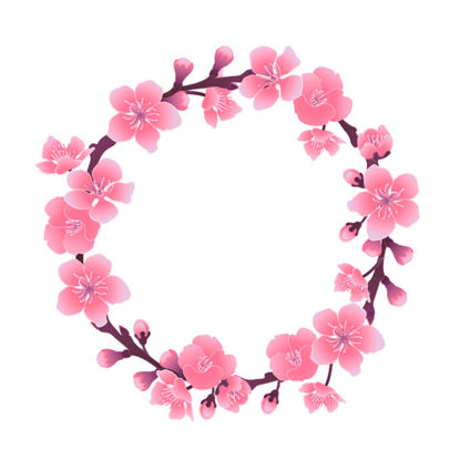 Japanese Style Cherry Blossom Background 39