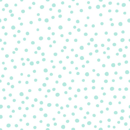 Seamless pattern wrapper green dots vector