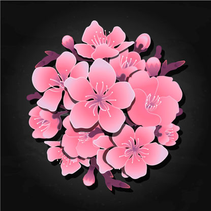 Japanese Style Cherry Blossom Background 58