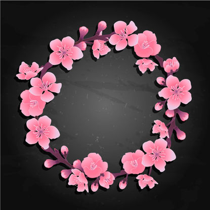 Japanese Style Cherry Blossom Background 41