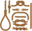 Rope and Cordage eps Vector
