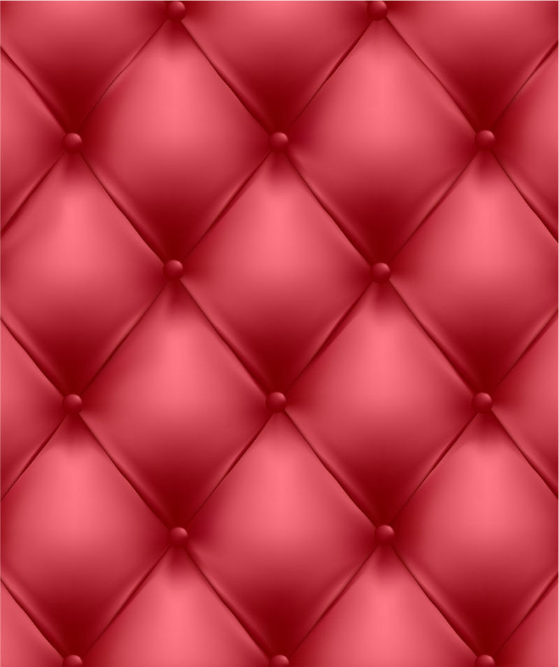 Red Leather Decoration Background AI Vector
