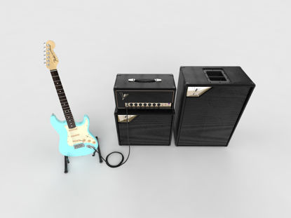 GuitarSet Speaker 3D modell