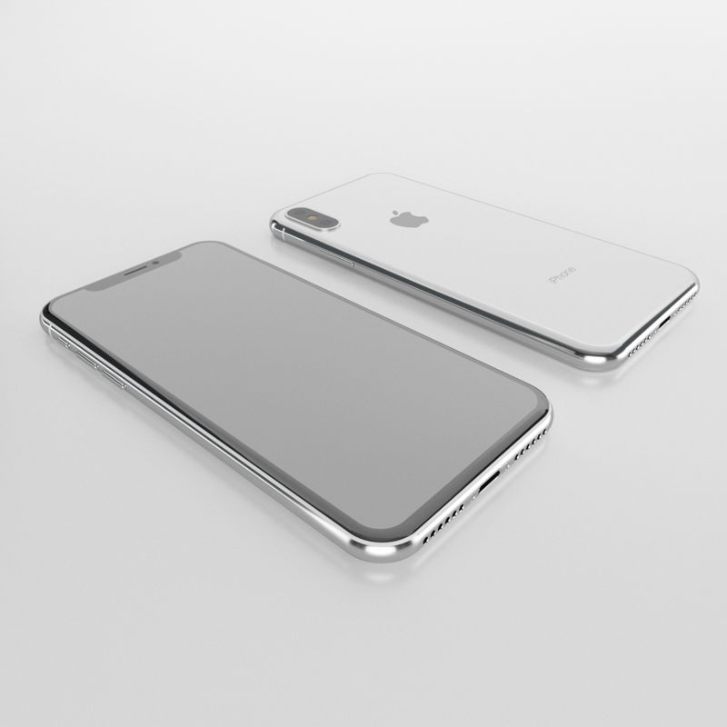 Apple Iphone X 3D-model