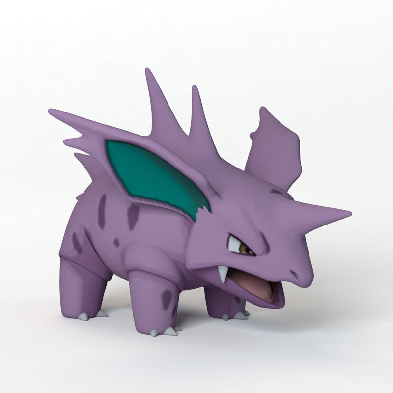 Pokémon Nidorino 3D Model