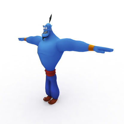 Genie 3D-modell