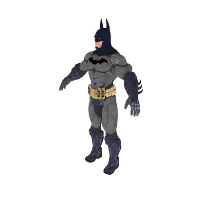 Игровая модель Бэтмен 3d модель