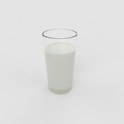 Bottle Milk 3d model
