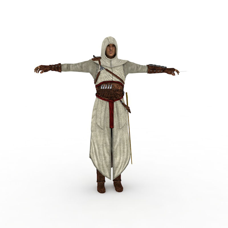 Assassin creed Altair 3d modeli
