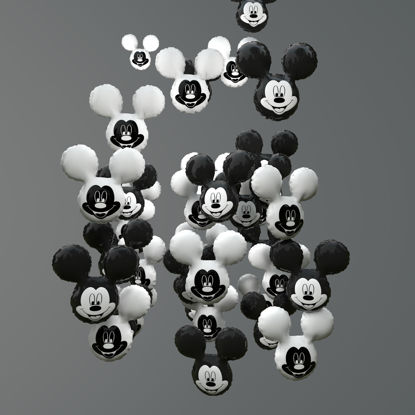 Mickey ballonger C4D animasjon