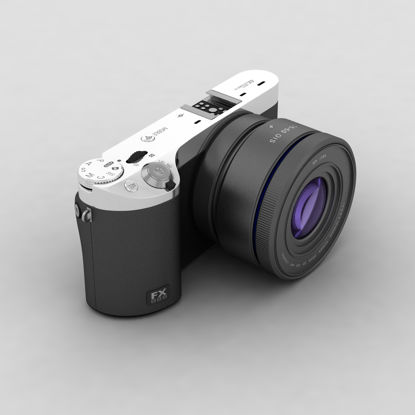 Camera 3d model