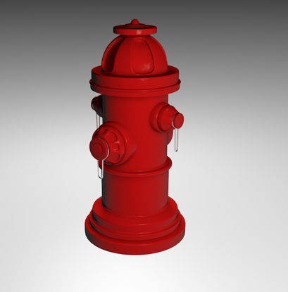 Hydrant 3D-Modell