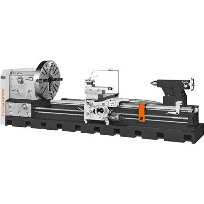 Mechanical lathe 3D model industrial design