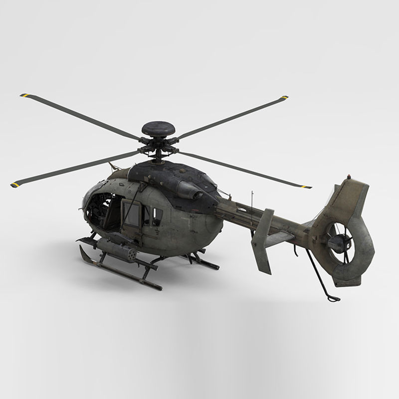 Gunship 3D model