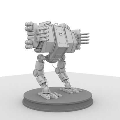Artillery robot 3D model