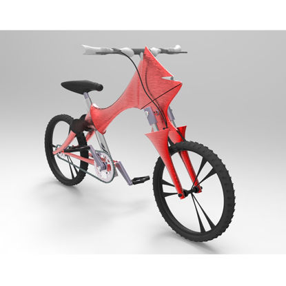 Bull Sports Bike Industry Design 3D Model