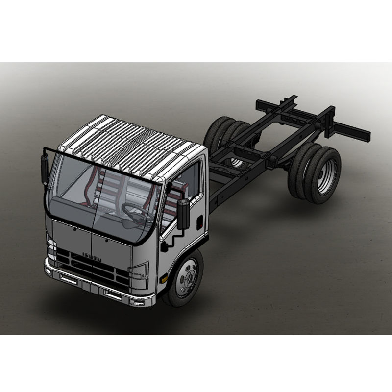 Transport truck 3D model