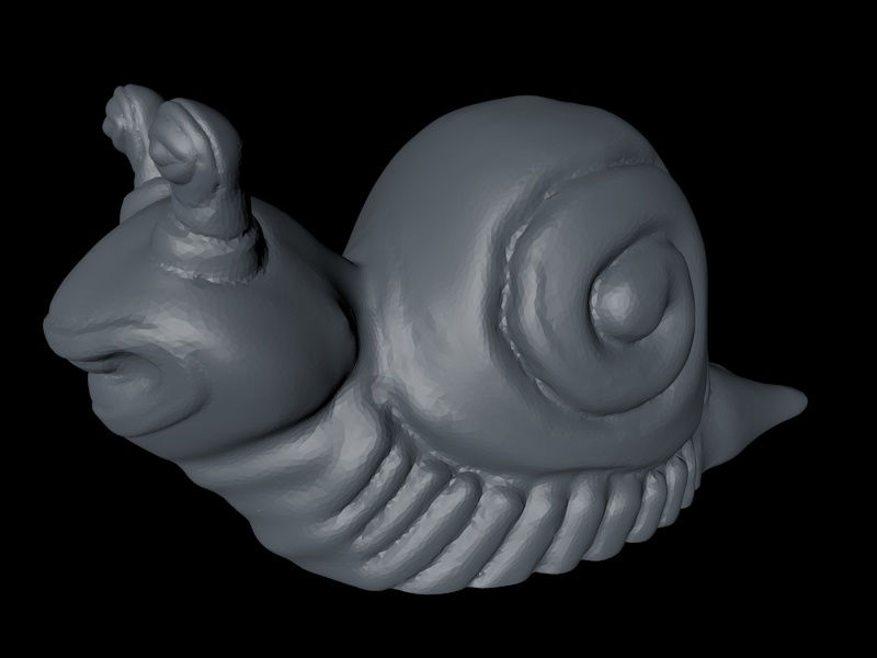 Cartoon Snail 3d printing model