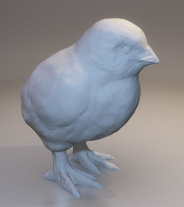 Chick 3d printing model