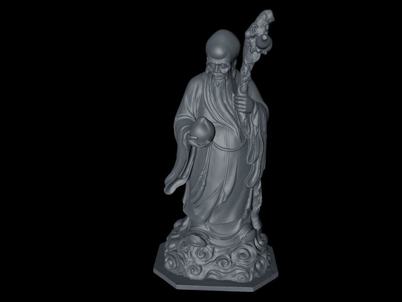 God of longevity 3D printing model
