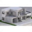 Villa House 3D Model