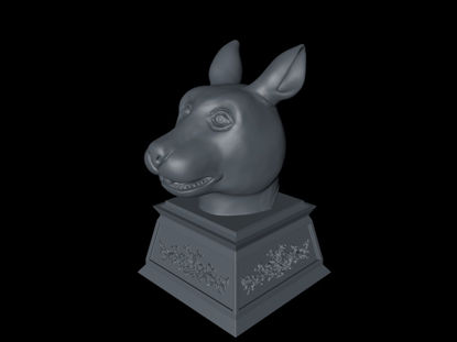 Doce signos del zodiaco chino - modelo de impresión 3D de conejo