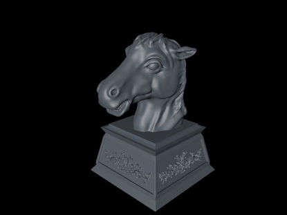 Twelve Chinese zodiac signs--Horse 3D printing model