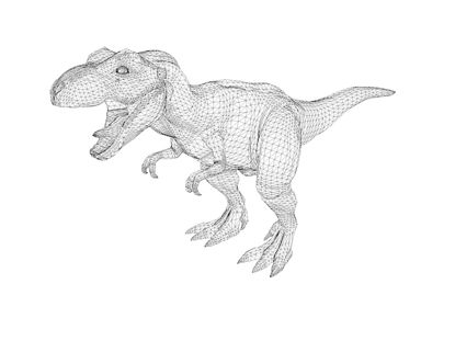 Tyrannosaurus 3d printing model